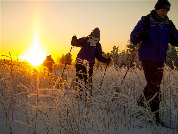 Finland winter activity holiday & Northern Lights