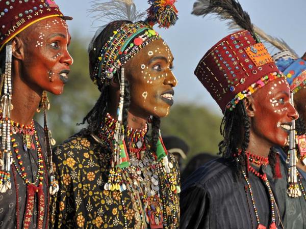 Gerewol festival holiday in Chad
