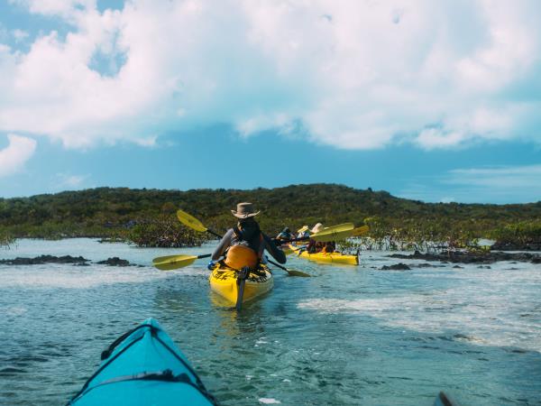 Exuma Cays kayaking holiday in The Bahamas