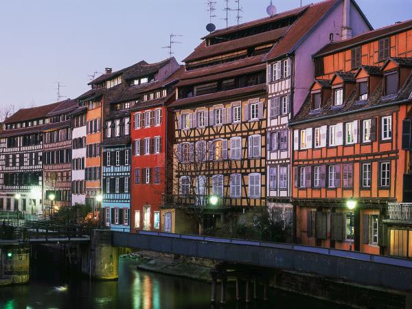 Family cycling holiday in Alsace, France