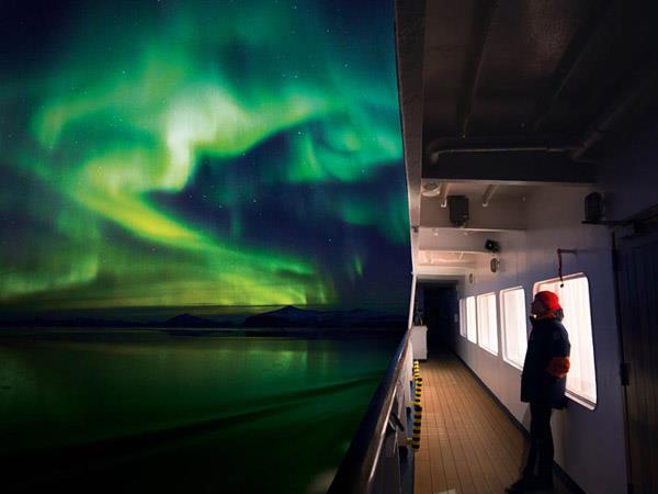 Greenland sailing cruise and northern lights