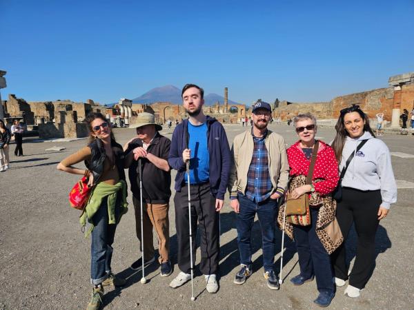 Naples holiday for visually impaired travellers